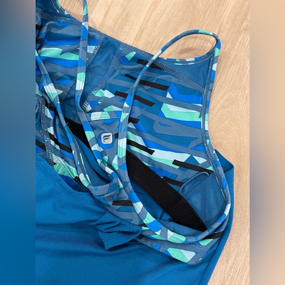 PTP-18”-FABLETICS-Norwalk Tank-Bombay Blue/Impulse Print Blue - Picture 14 of 14